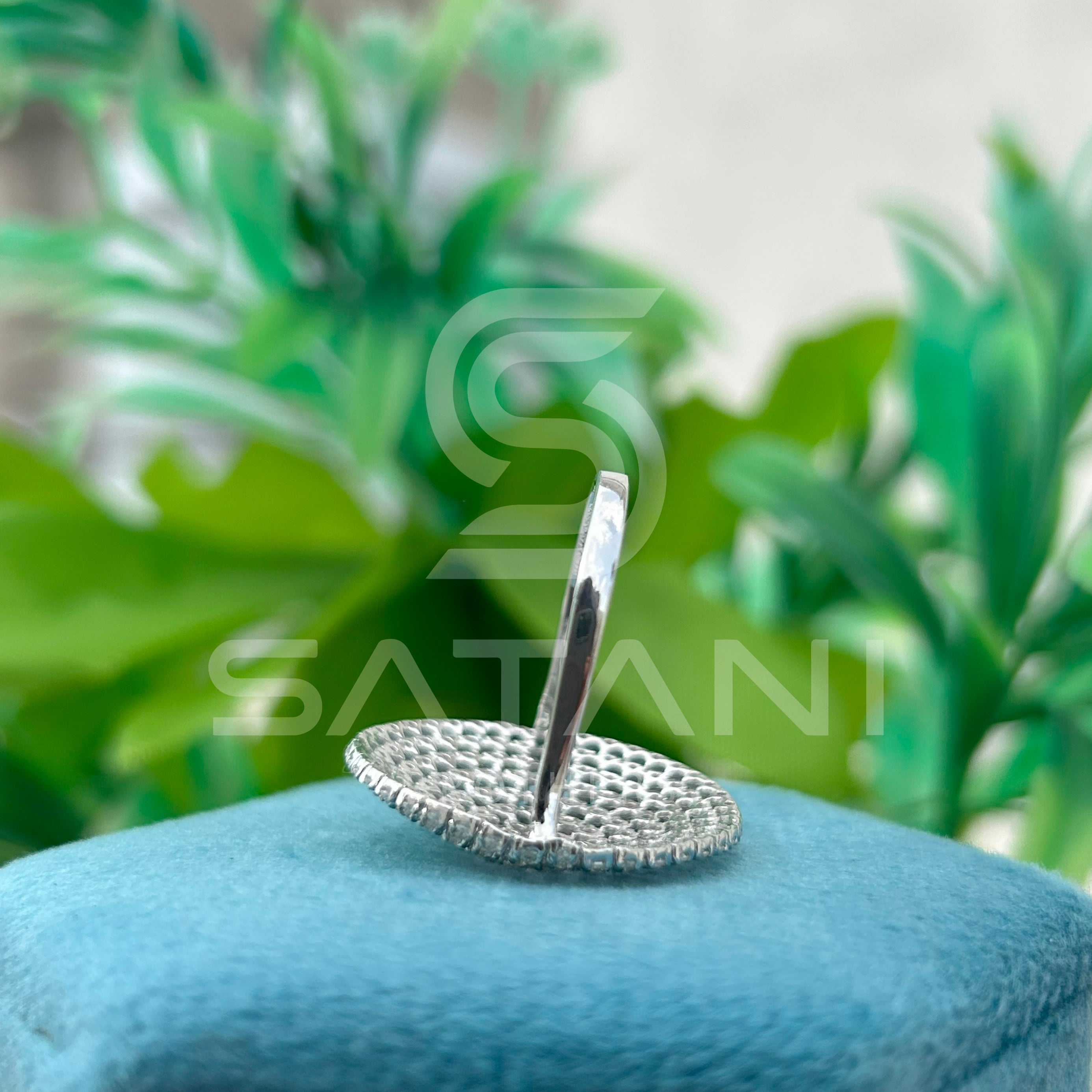 Diamond Dome Cocktail Ring