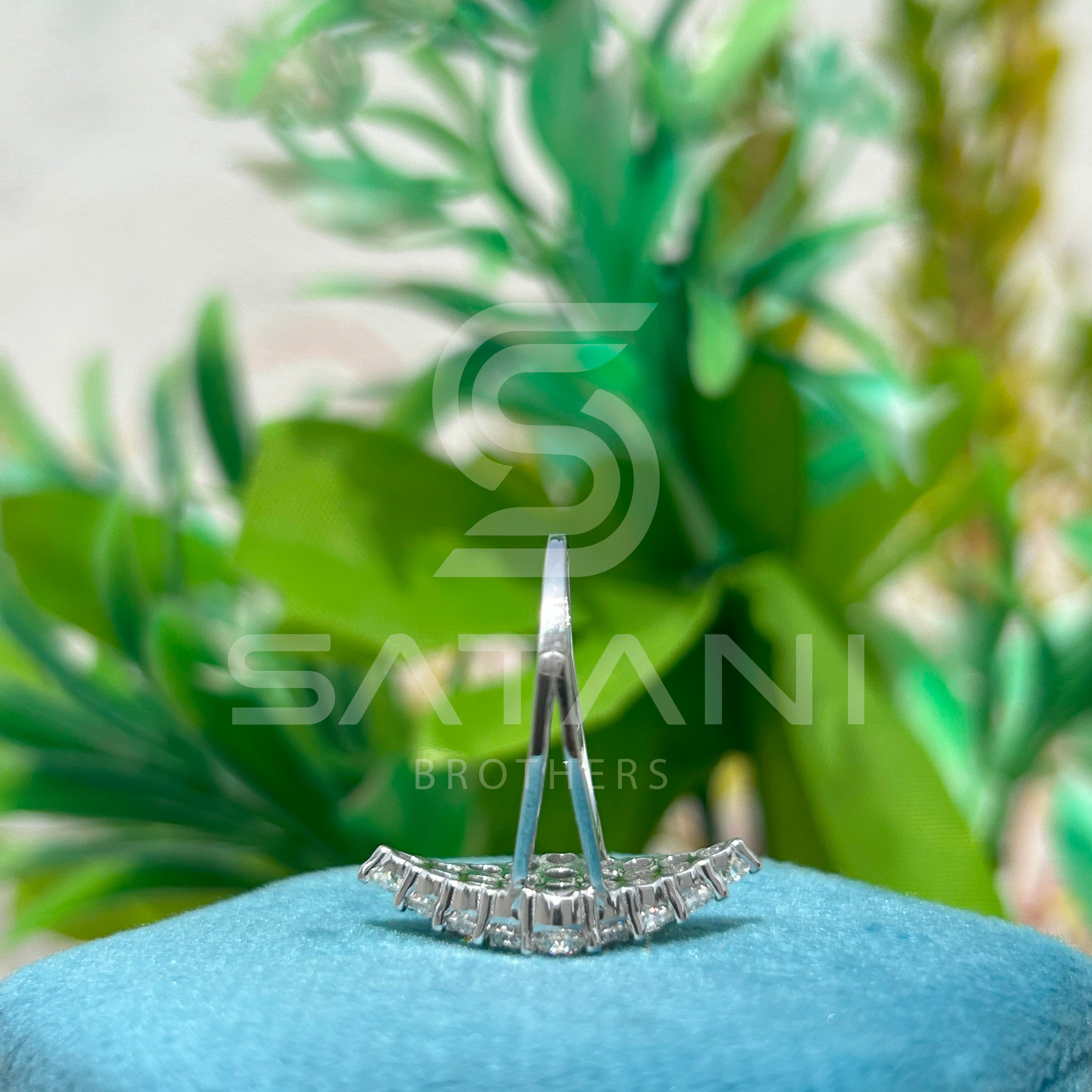 Diamond Marquis Cluster Ring