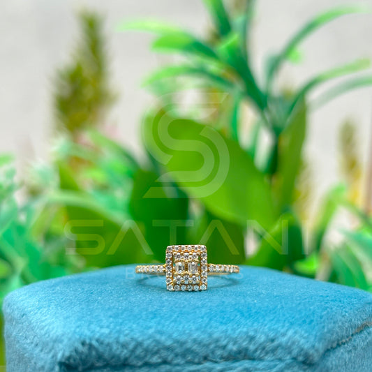 Vintage Moissanite Engagement Ring | 6.5 MM Round Moissanite in 925 Silver | Scroll Filigree Detail | Antique-Inspired Promise Ring for Her