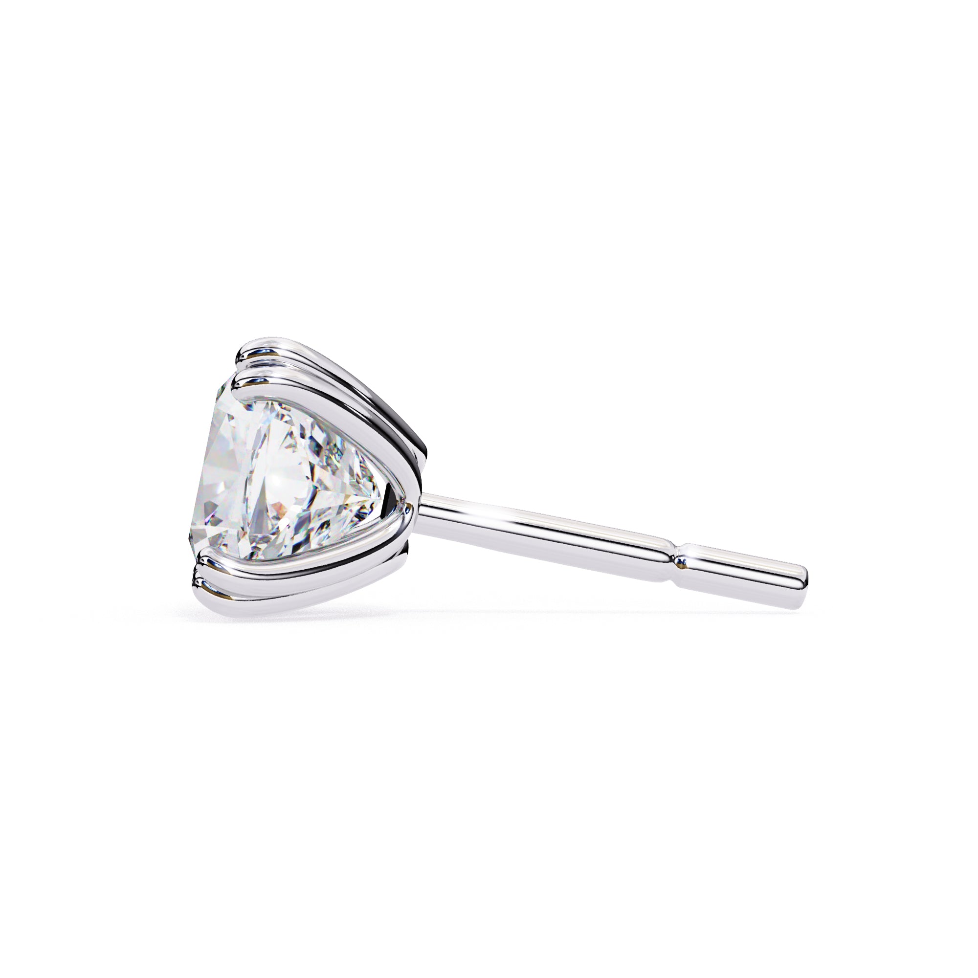 Cushion Cut 6×6mm Moissanite Diamond Stud Earrings, 2.2 CTW, 925 Sterling Silver, Luxury Women’s Jewelry