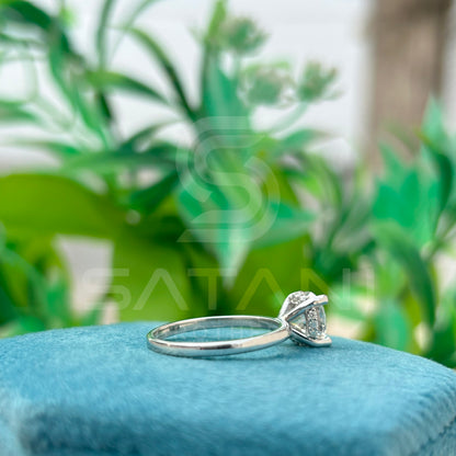 Timeless Solitaire Moissanite Ring for Women – Minimalist Design