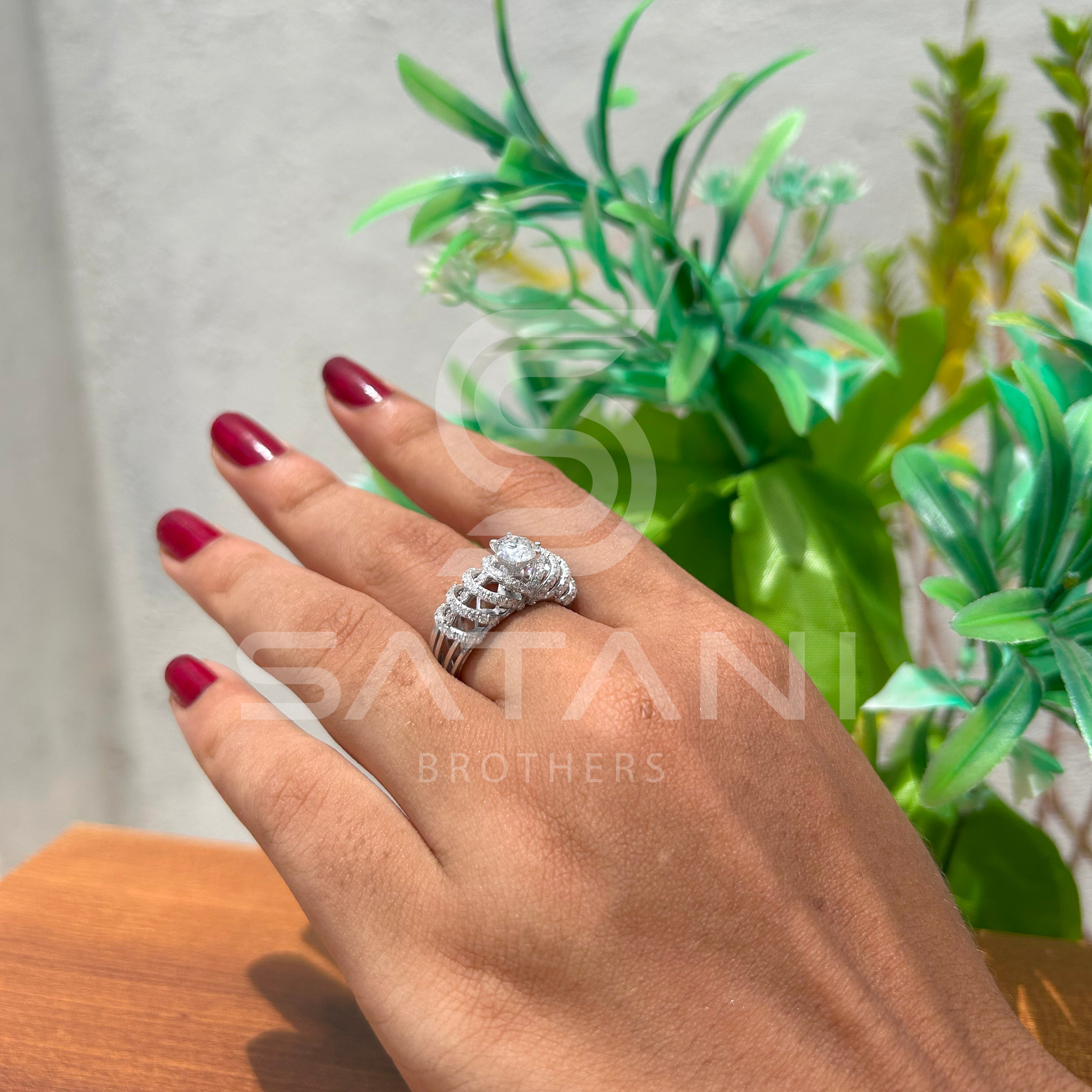 Eternal Crown Diamond Ring