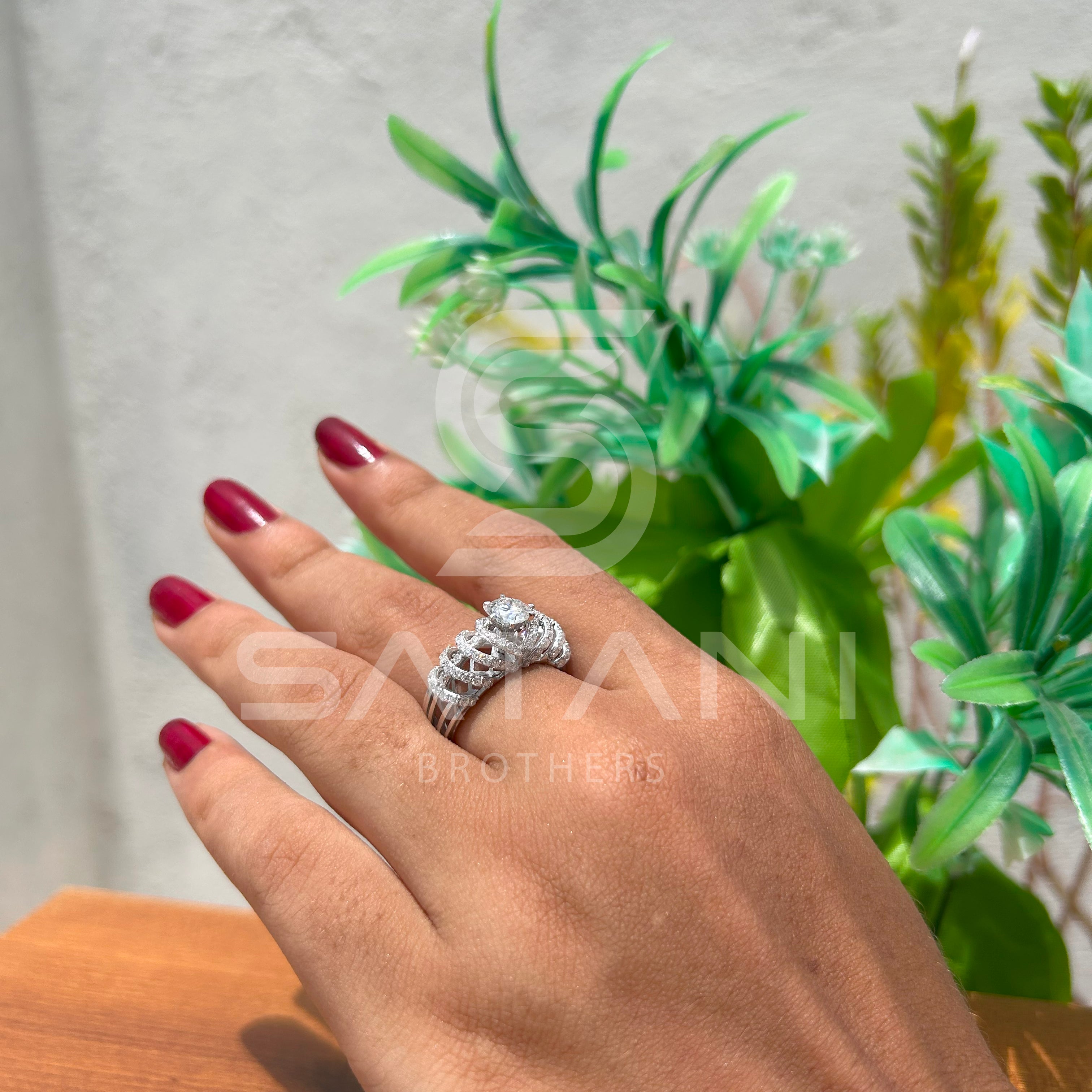Eternal Crown Diamond Ring