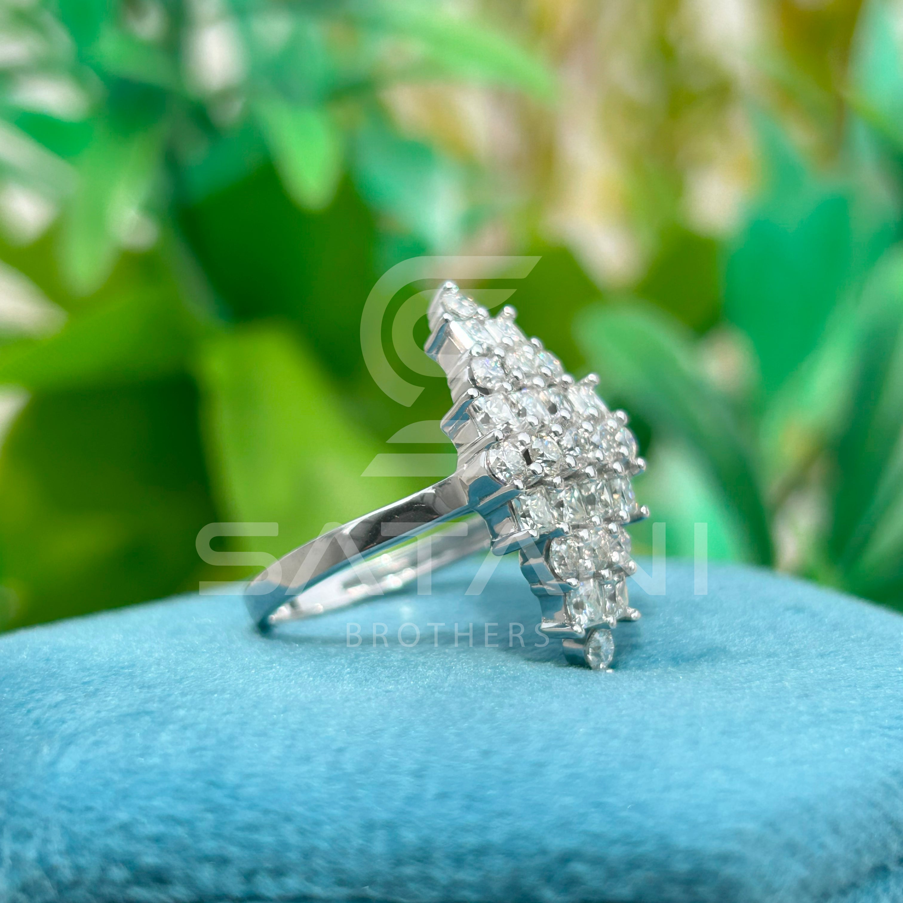 Regal Cascade Diamond Ring
