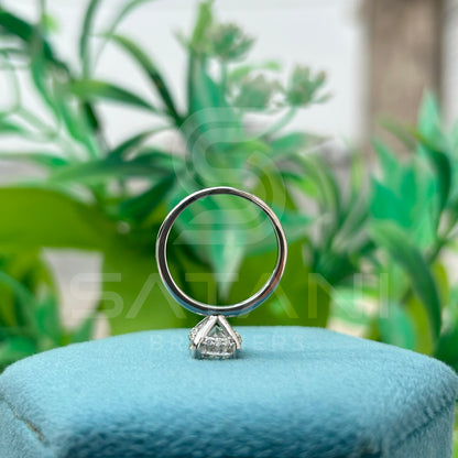 Timeless Solitaire Moissanite Ring for Women – Minimalist Design