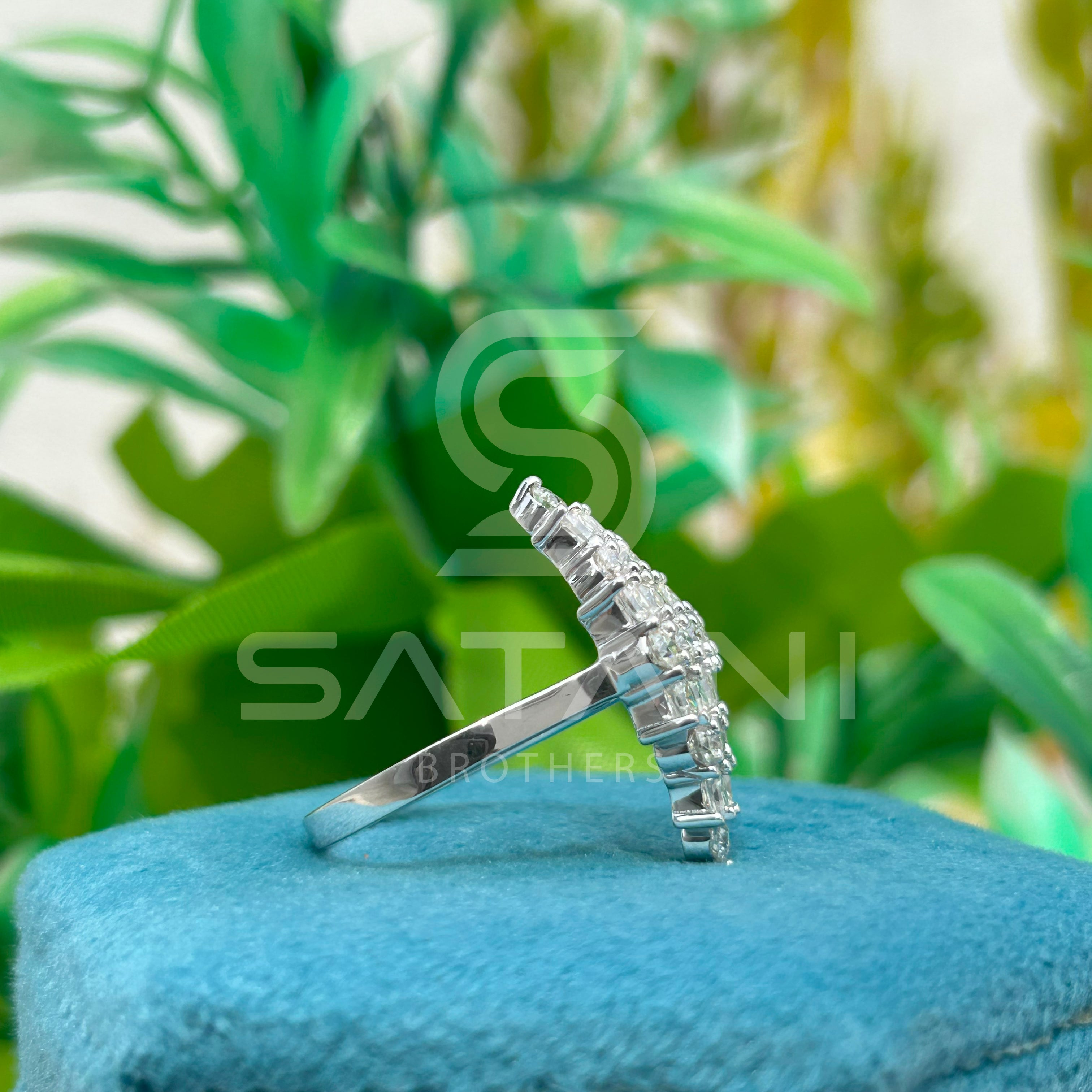 Regal Cascade Diamond Ring